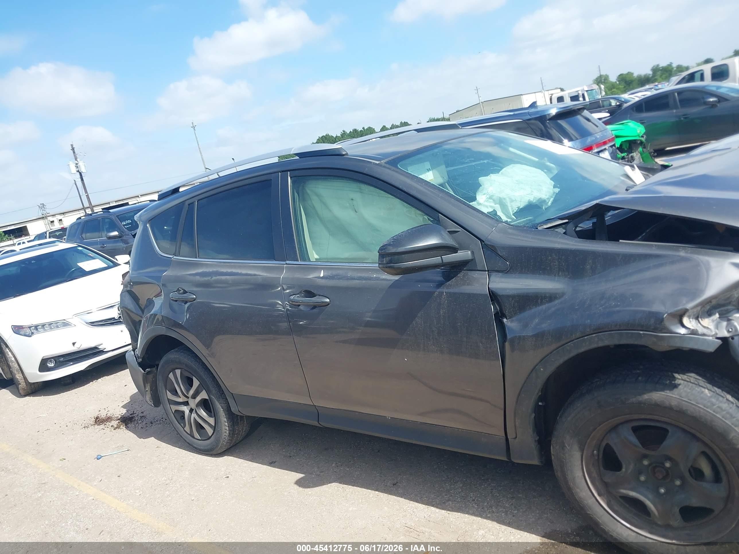 2014 Toyota Rav4 Le Gray vin: JTMZFREV6EJ008748
