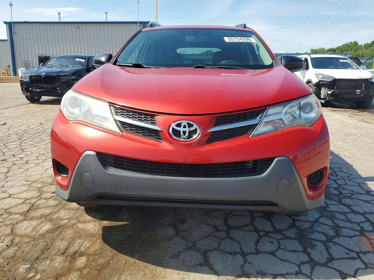 2014 Toyota Rav4 Le Red vin: JTMZFREV6EJ015036