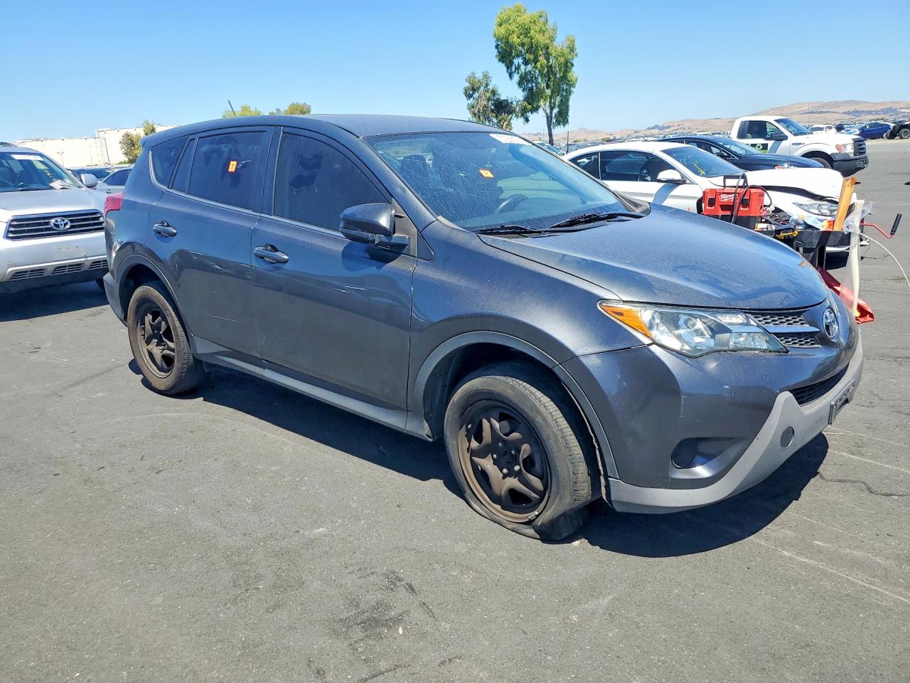 2015 Toyota Rav4 Le Gray vin: JTMZFREV6FD063295
