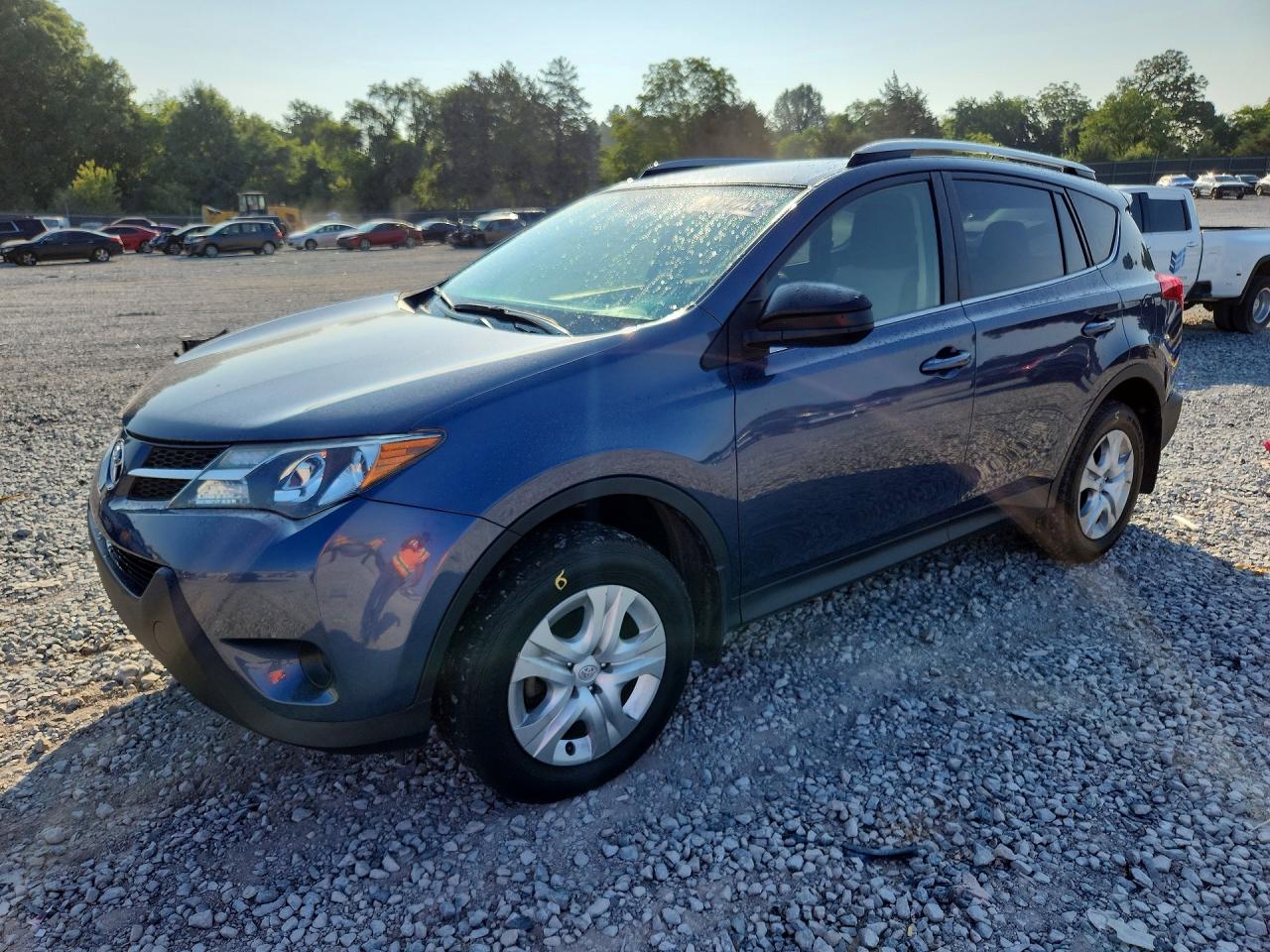 2013 Toyota Rav4 Le Blue vin: JTMZFREV7D5011049