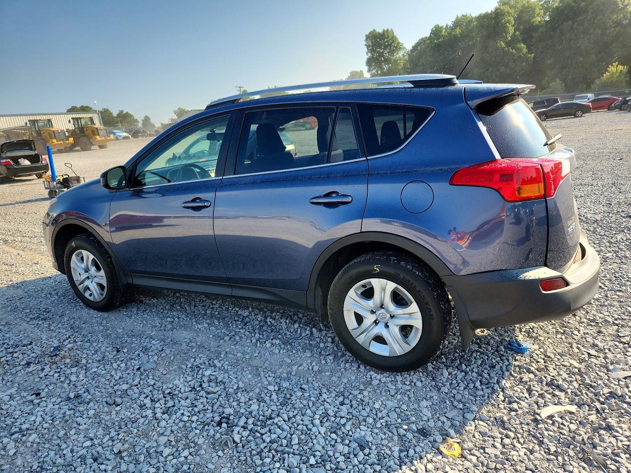 2013 Toyota Rav4 Le Blue vin: JTMZFREV7D5011049