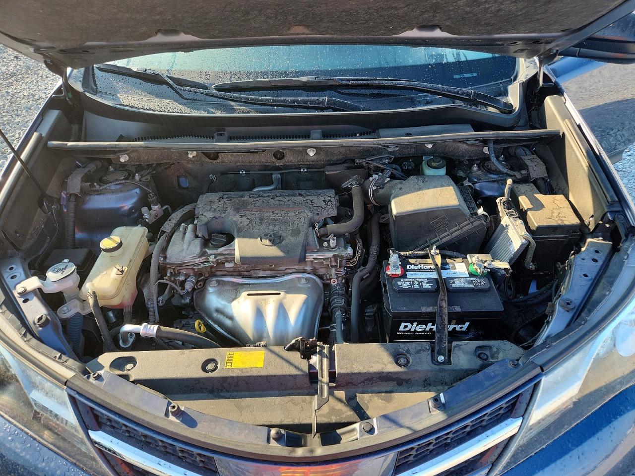 2013 Toyota Rav4 Le Blue vin: JTMZFREV7D5011049