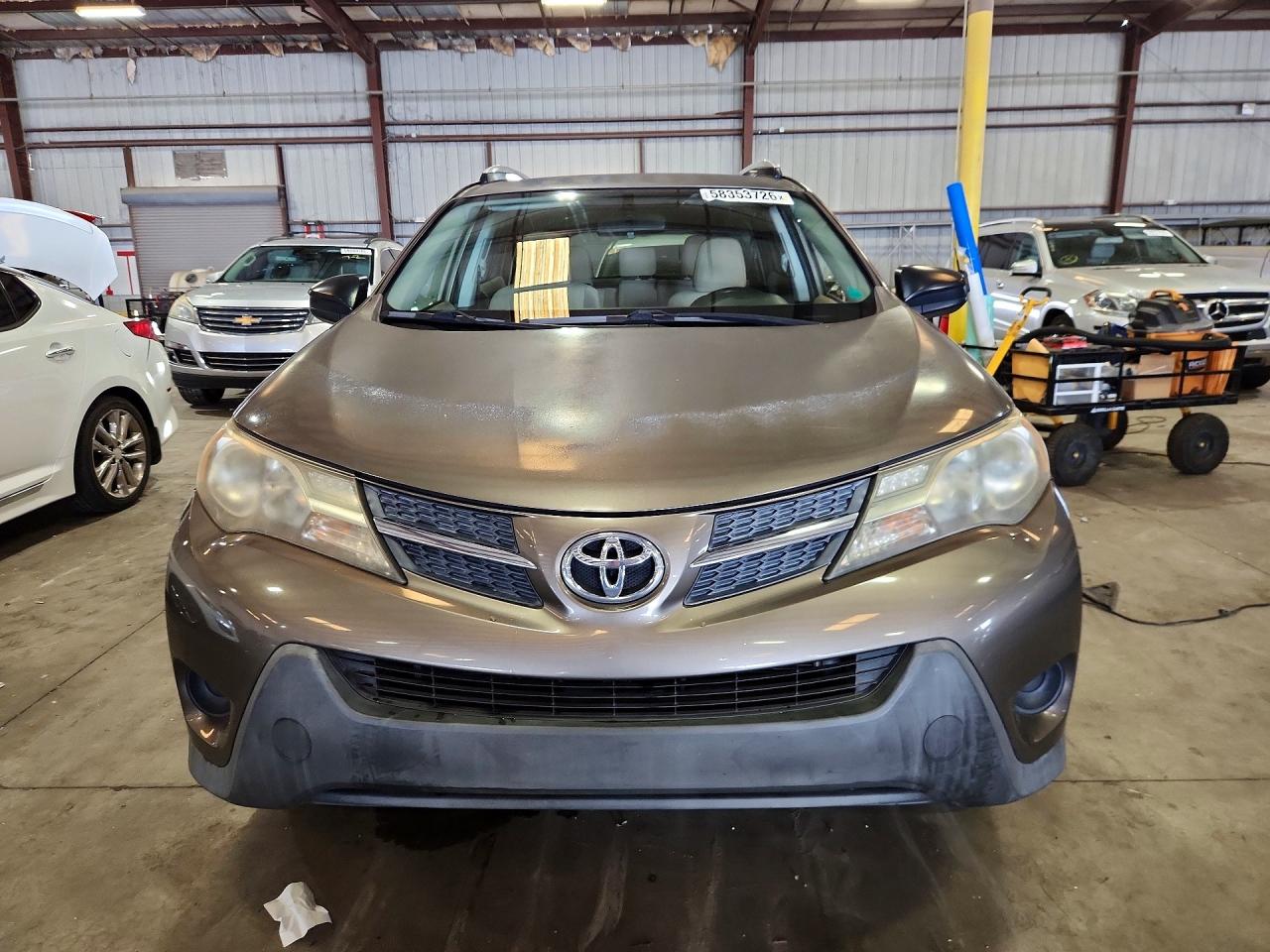 2013 Toyota Rav4 Le Коричневый vin: JTMZFREV7D5016445