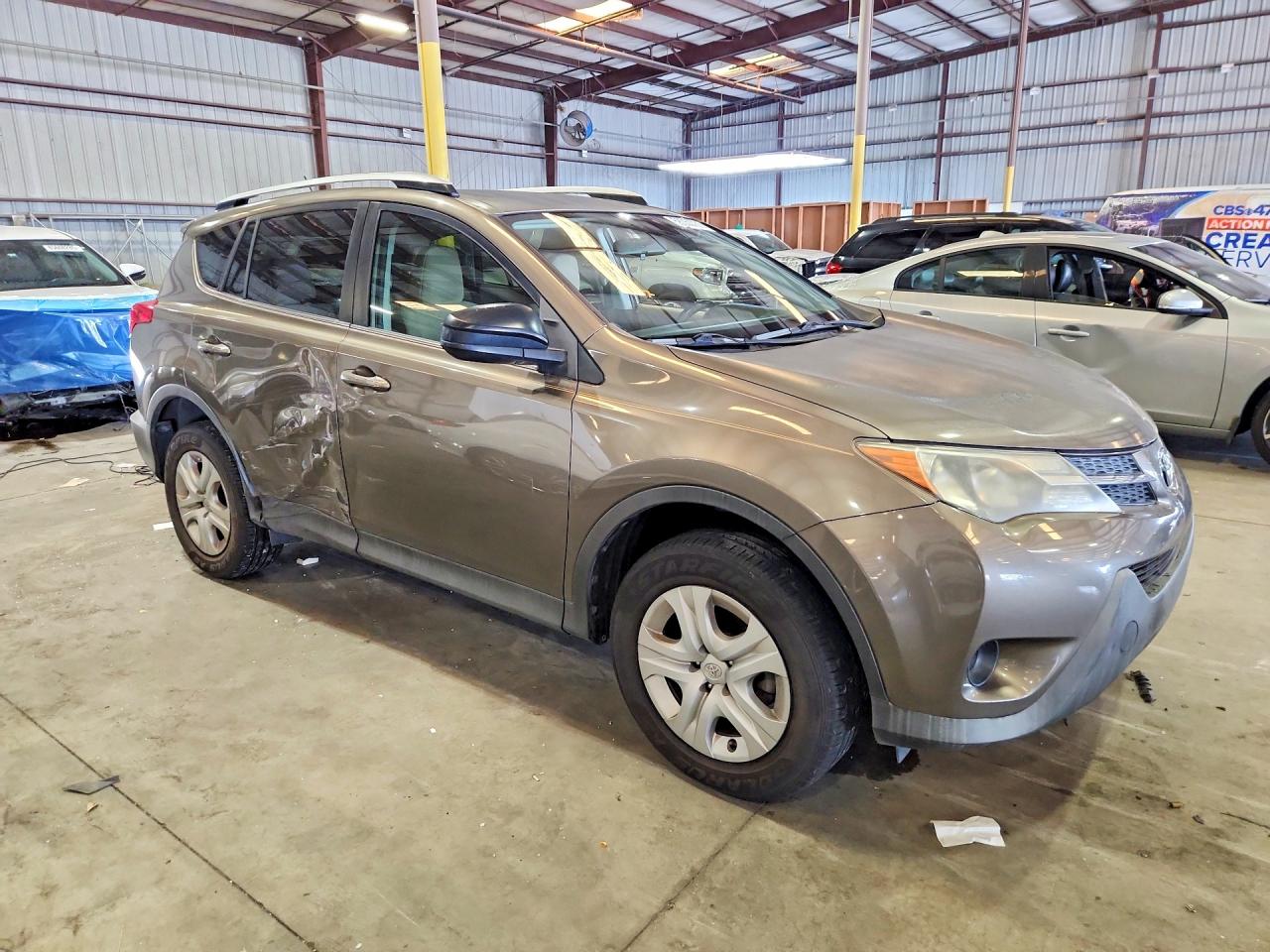 2013 Toyota Rav4 Le Коричневый vin: JTMZFREV7D5016445