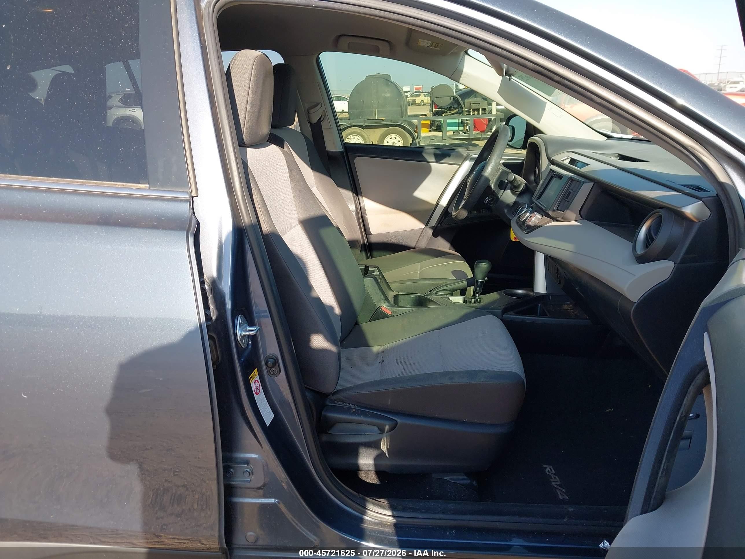 2014 Toyota Rav4 Le Blue vin: JTMZFREV7ED033799