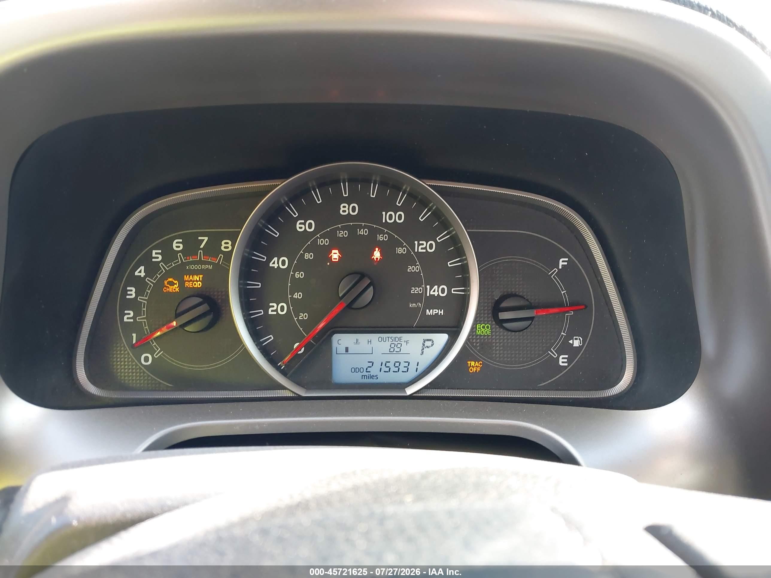 2014 Toyota Rav4 Le Blue vin: JTMZFREV7ED033799