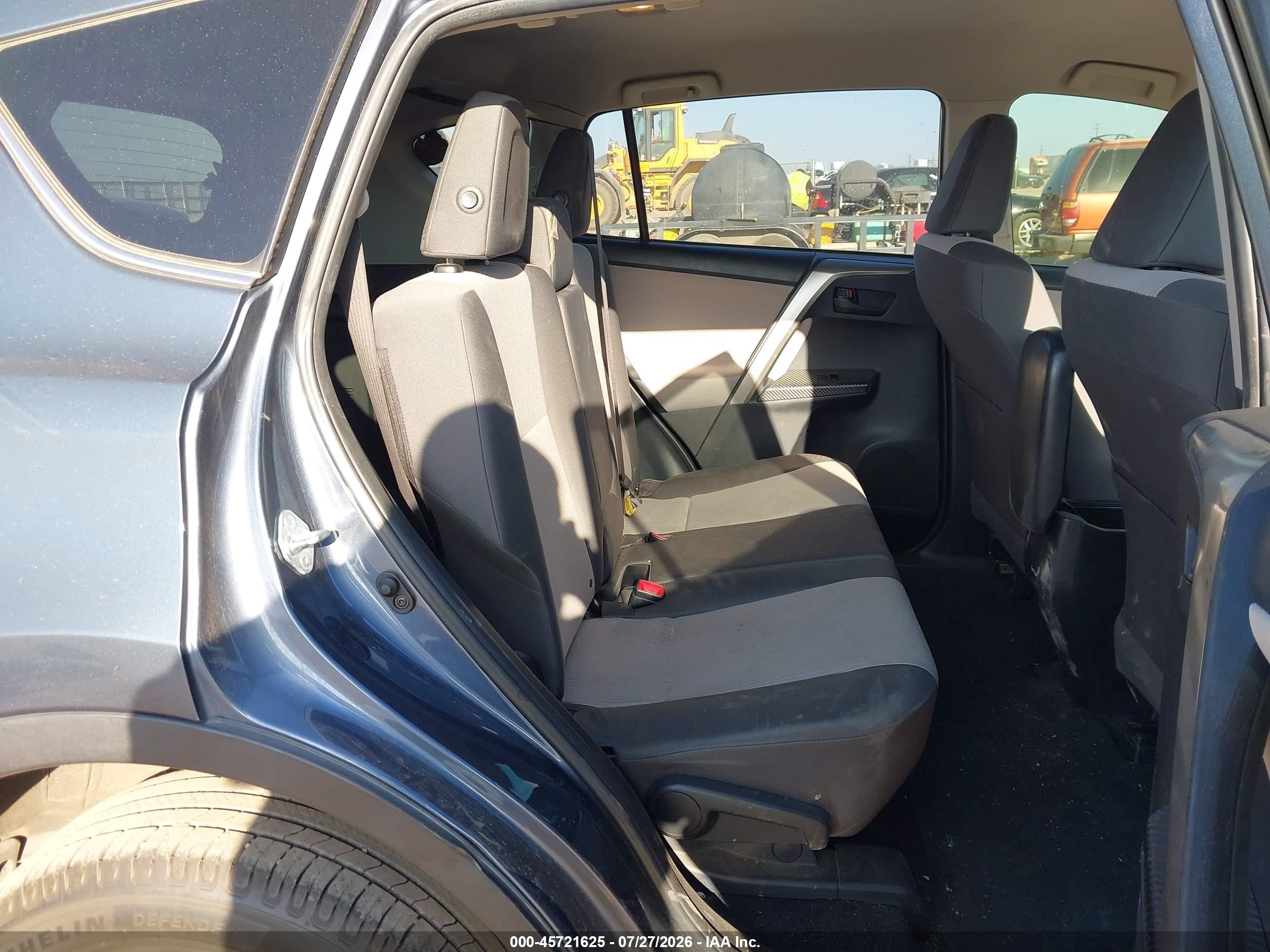 2014 Toyota Rav4 Le Blue vin: JTMZFREV7ED033799