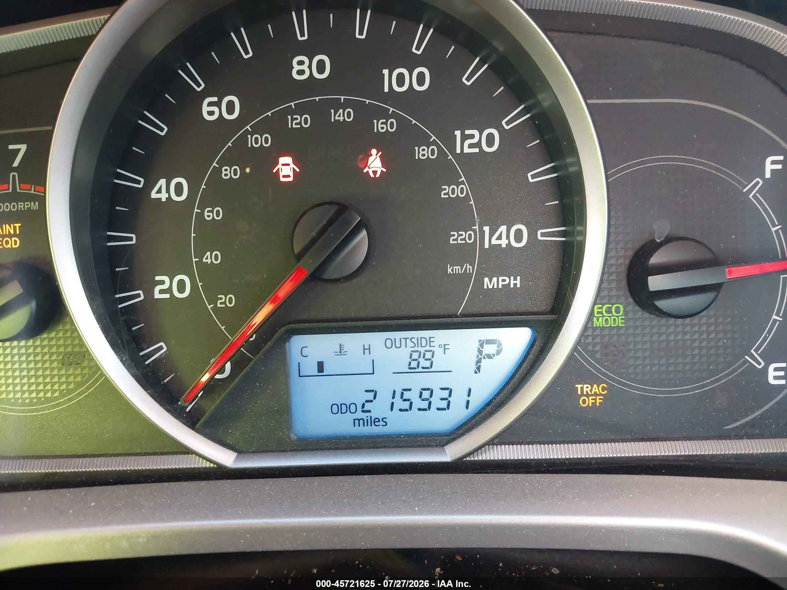 2014 Toyota Rav4 Le Blue vin: JTMZFREV7ED033799