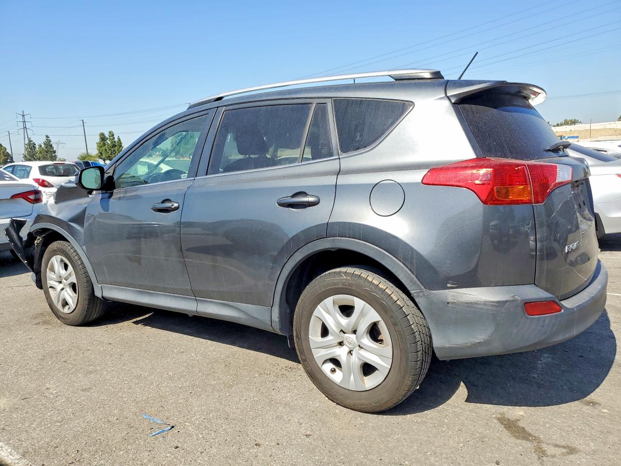 2015 Toyota Rav4 Le Gray vin: JTMZFREV7FD043508