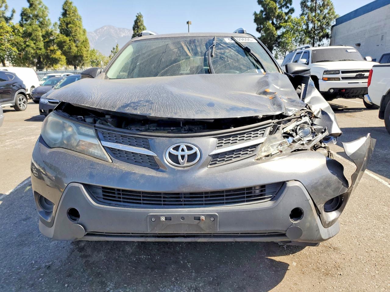 2015 Toyota Rav4 Le Gray vin: JTMZFREV7FD043508