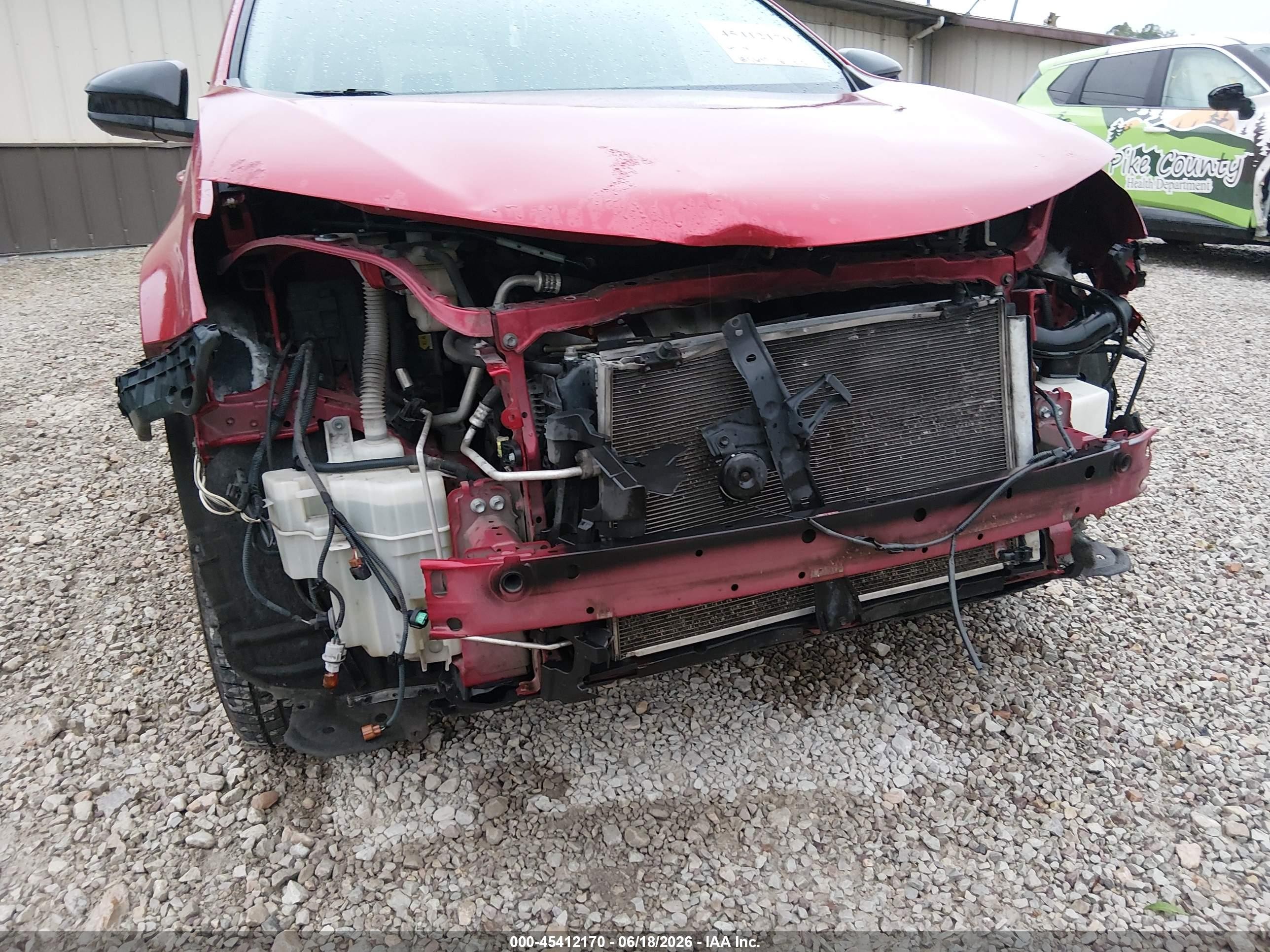 2015 Toyota Rav4 Le Red vin: JTMZFREV7FJ025804