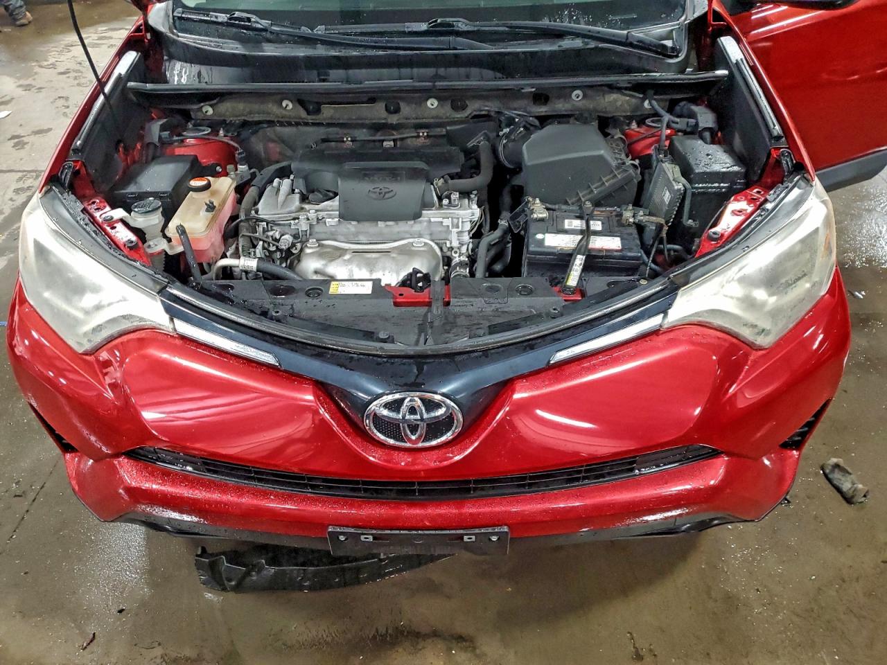 2016 Toyota Rav4 Le Red vin: JTMZFREV7GJ091108
