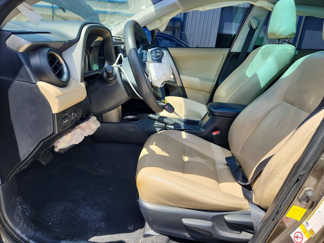 2013 Toyota Rav4 Le Brown vin: JTMZFREV8D5008919