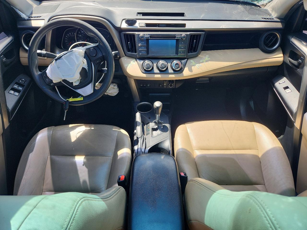 2013 Toyota Rav4 Le Brown vin: JTMZFREV8D5008919