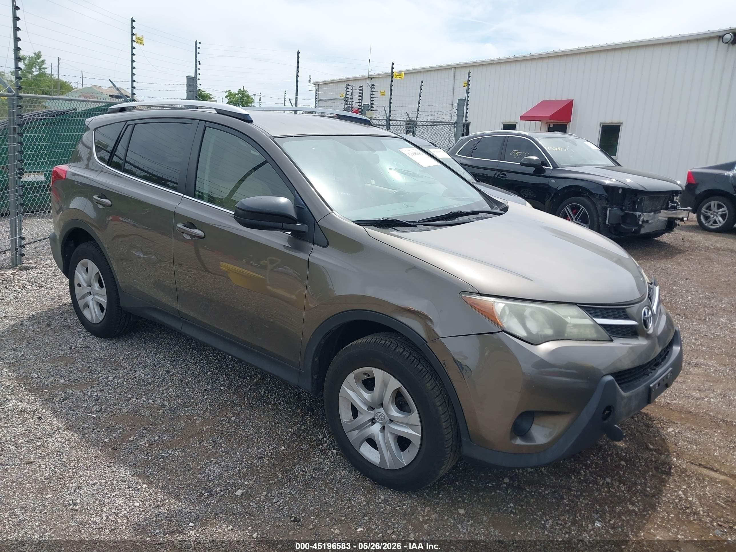 2013 Toyota Rav4 Le Brown vin: JTMZFREV8DD003404