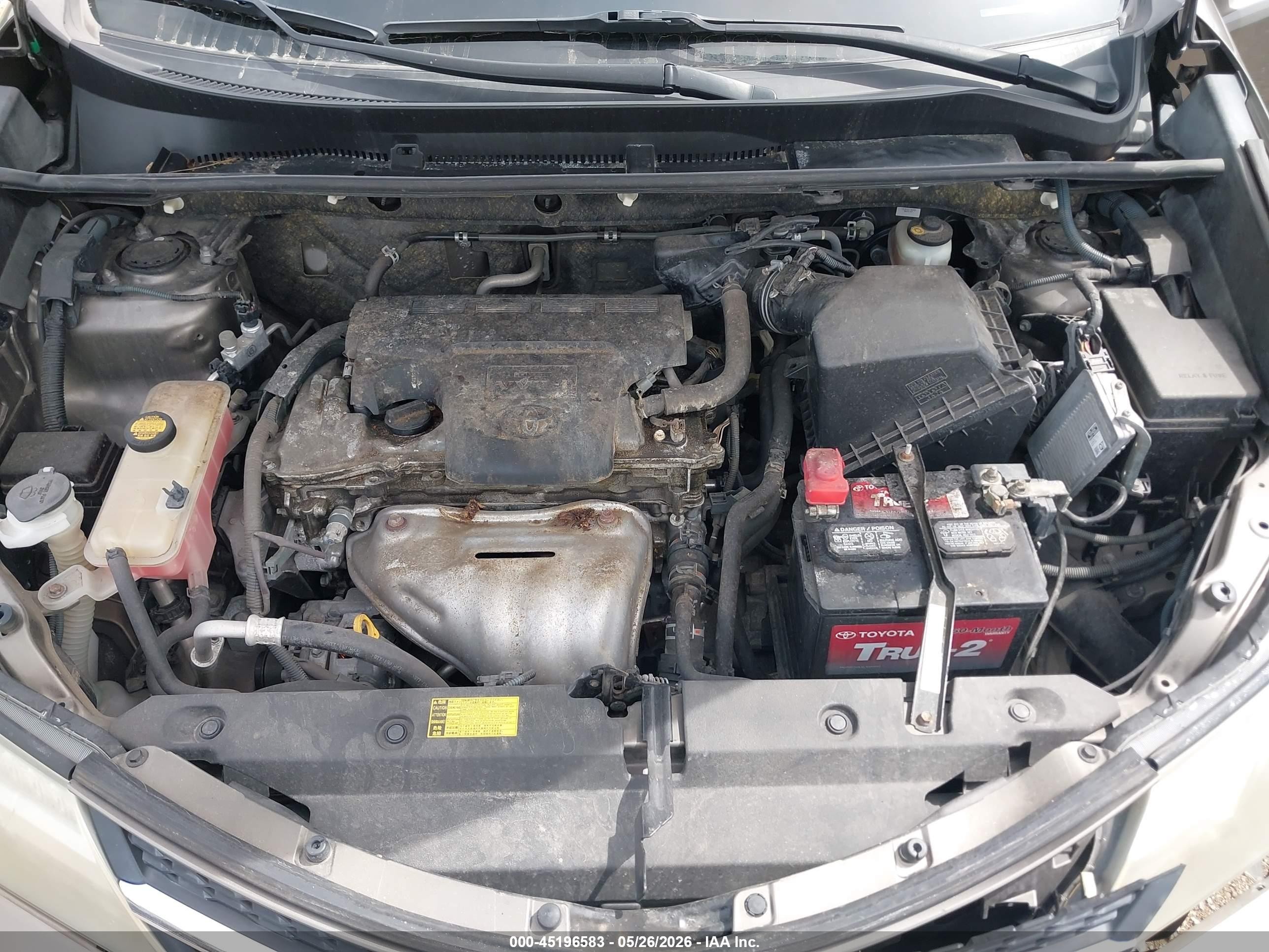 2013 Toyota Rav4 Le Brown vin: JTMZFREV8DD003404