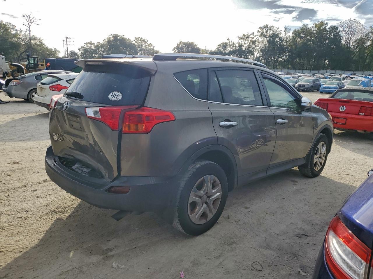 2013 Toyota Rav4 Le Brown vin: JTMZFREV8DD020221