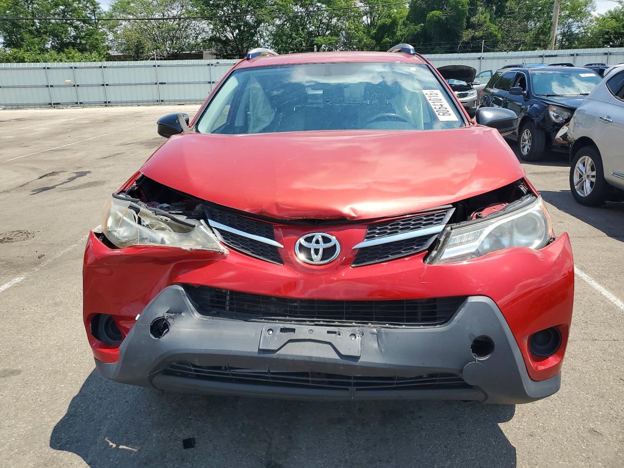 2014 Toyota Rav4 Le Красный vin: JTMZFREV8EJ000375