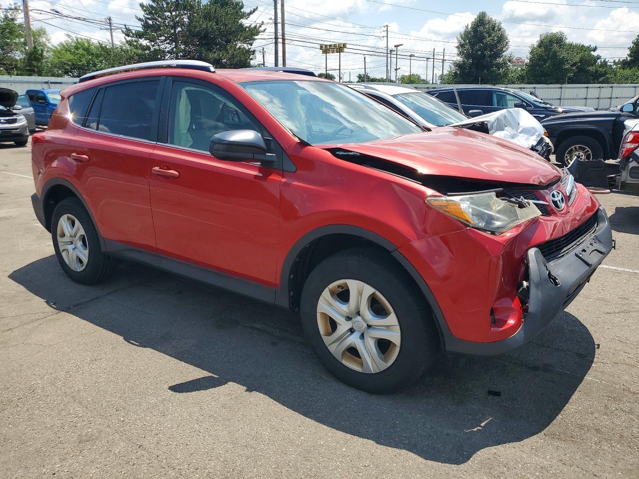 2014 Toyota Rav4 Le Красный vin: JTMZFREV8EJ000375