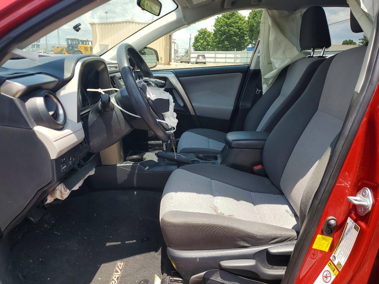 2014 Toyota Rav4 Le Красный vin: JTMZFREV8EJ000375