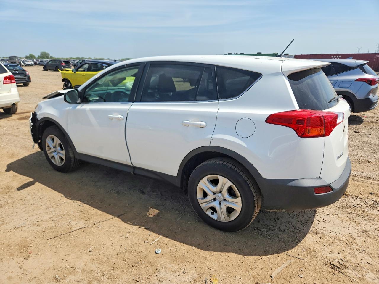 2014 Toyota Rav4 Le Белый vin: JTMZFREV8EJ014891