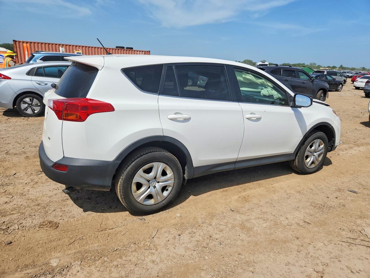 2014 Toyota Rav4 Le Белый vin: JTMZFREV8EJ014891