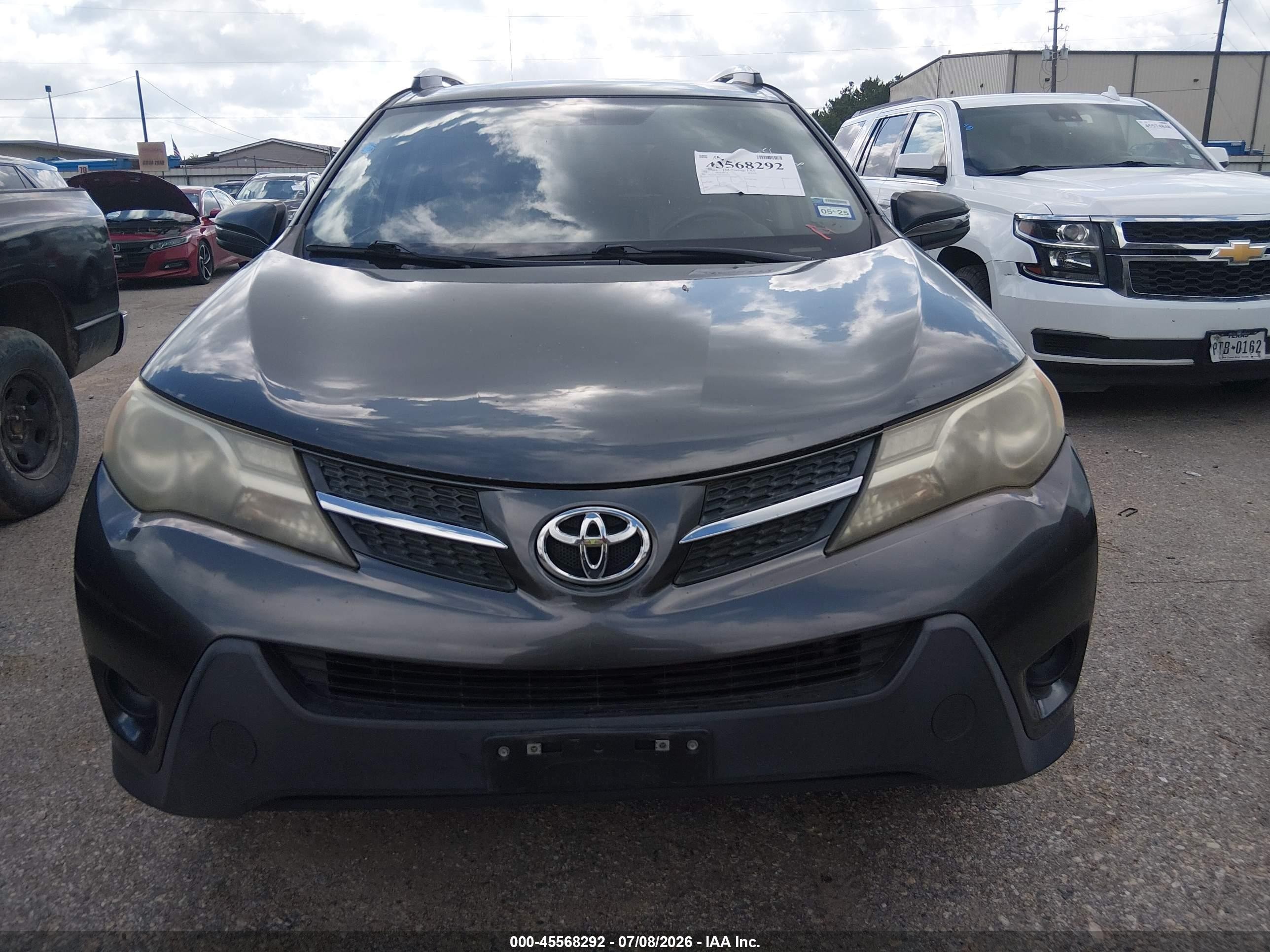 2015 Toyota Rav4 Le Gray vin: JTMZFREV8FD060978