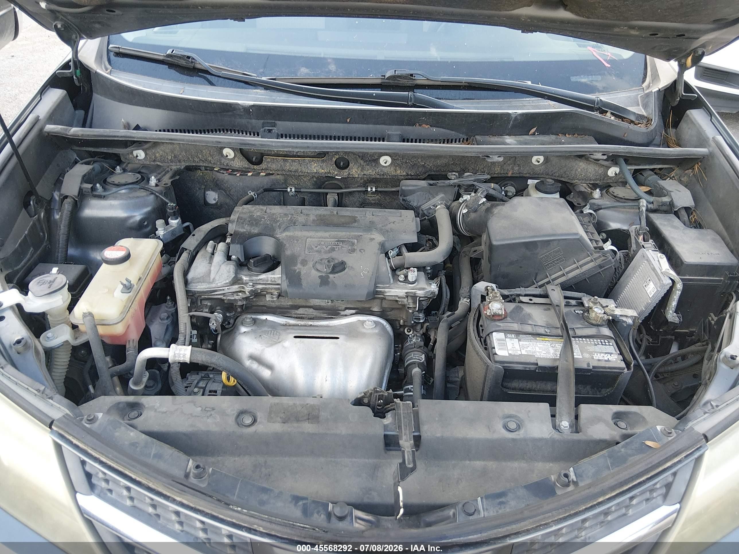 2015 Toyota Rav4 Le Gray vin: JTMZFREV8FD060978
