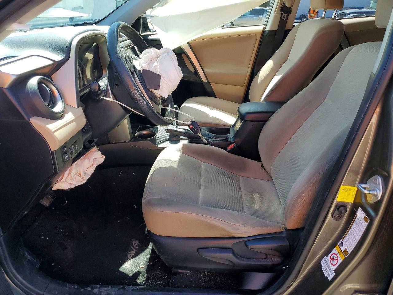 2013 Toyota Rav4 Le Brown vin: JTMZFREV9D5013773