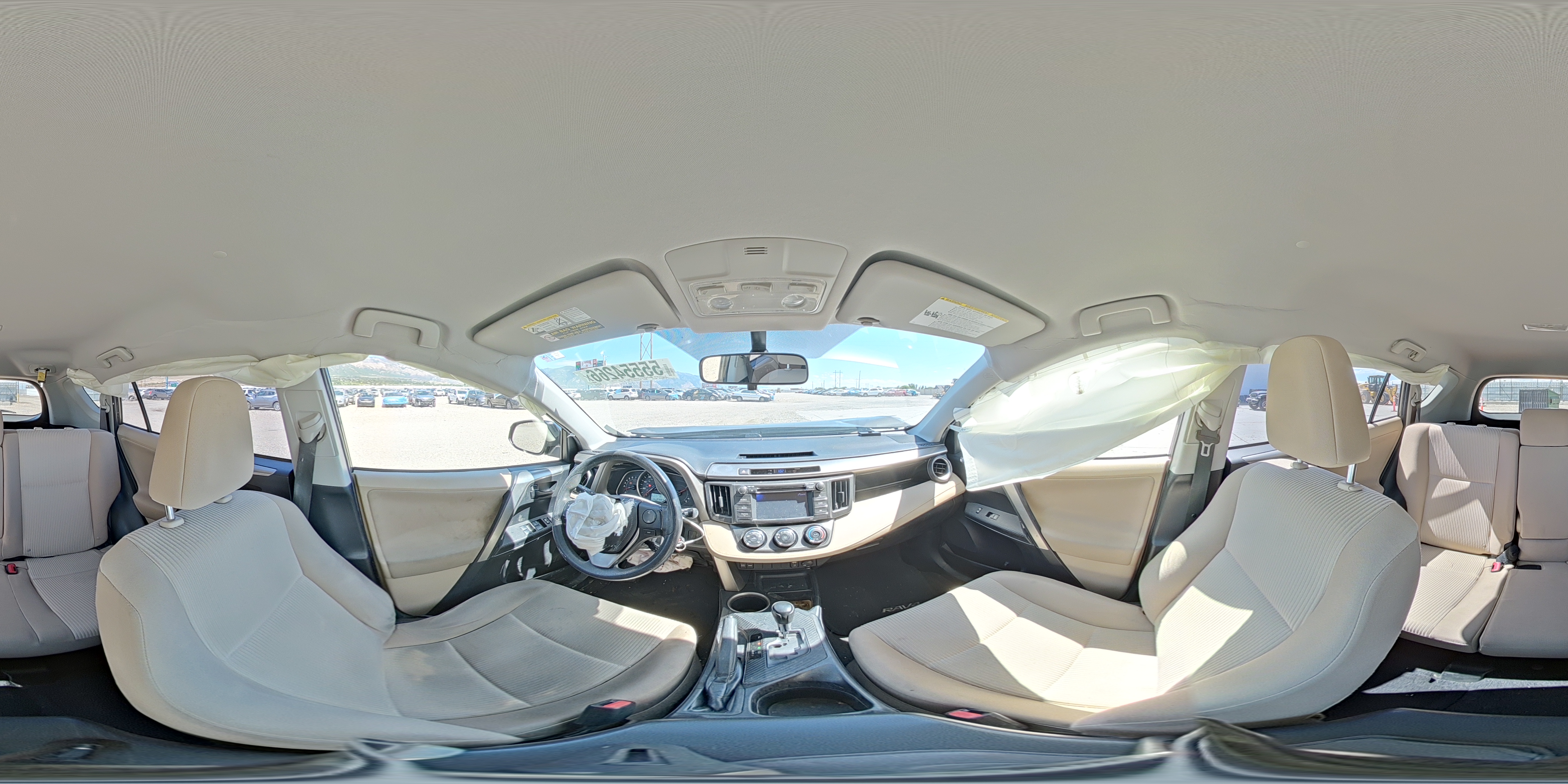 2013 Toyota Rav4 Le Brown vin: JTMZFREV9D5013773