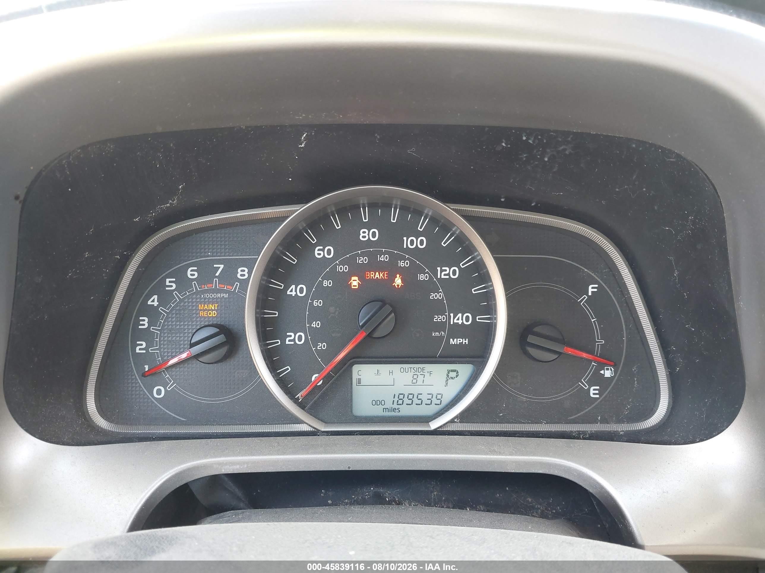 2013 Toyota Rav4 Le Red vin: JTMZFREV9DD025122