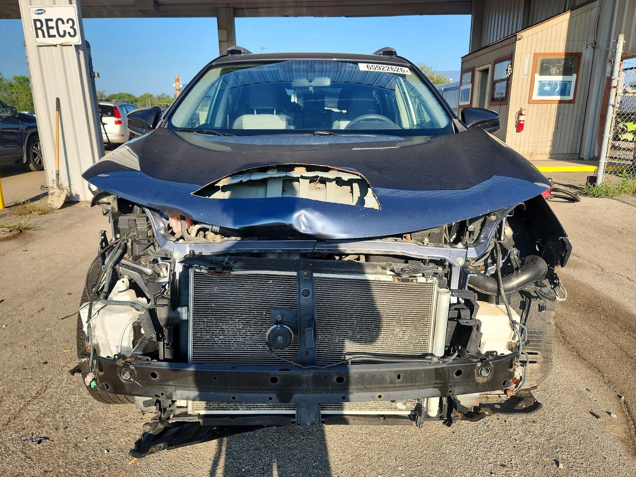 2014 Toyota Rav4 Le Blue vin: JTMZFREV9ED038549