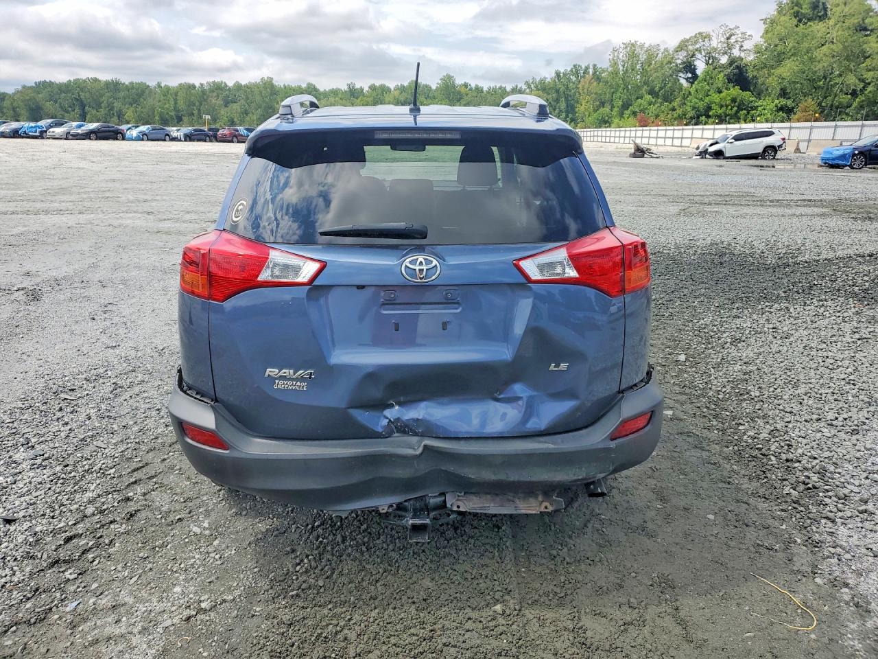 2014 Toyota Rav4 Le Blue vin: JTMZFREV9ED042682
