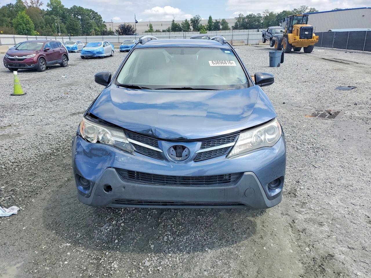 2014 Toyota Rav4 Le Blue vin: JTMZFREV9ED042682