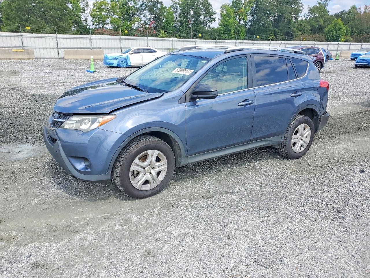 2014 Toyota Rav4 Le Blue vin: JTMZFREV9ED042682