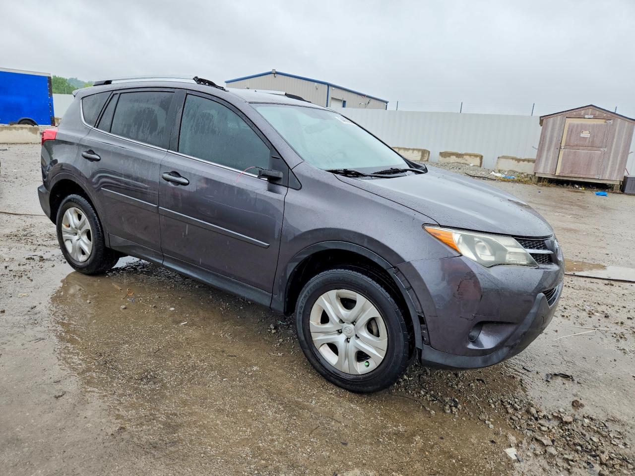 2014 Toyota Rav4 Le Gray vin: JTMZFREV9EJ008291