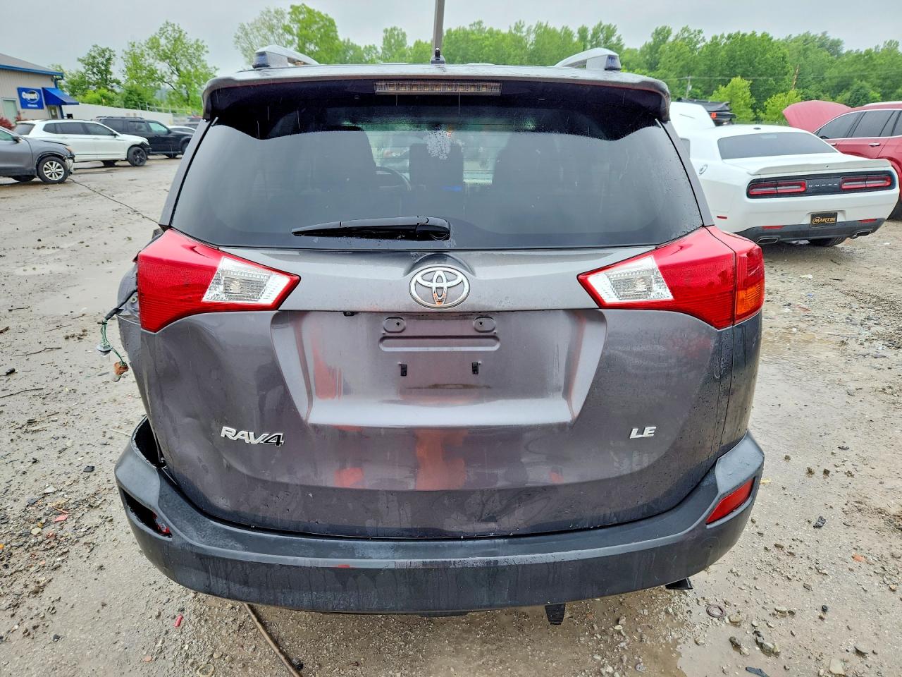 2014 Toyota Rav4 Le Gray vin: JTMZFREV9EJ008291