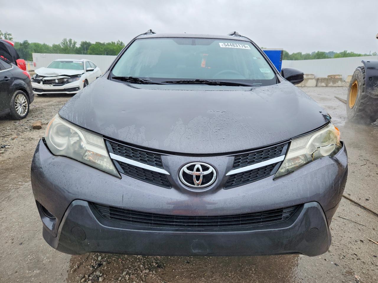 2014 Toyota Rav4 Le Gray vin: JTMZFREV9EJ008291