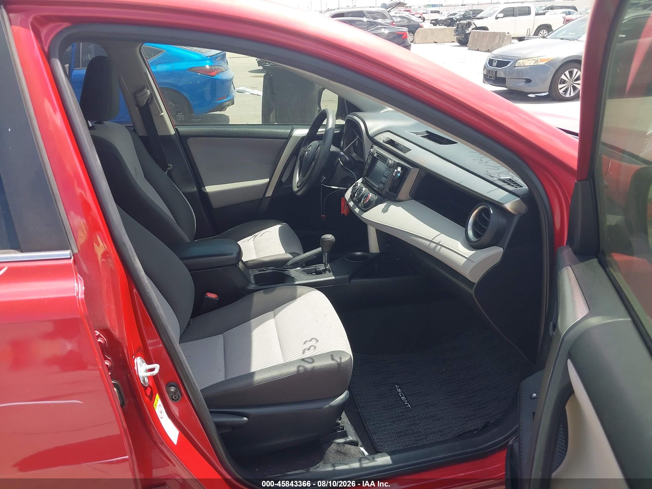 2014 Toyota Rav4 Le Красный vin: JTMZFREV9EJ012213