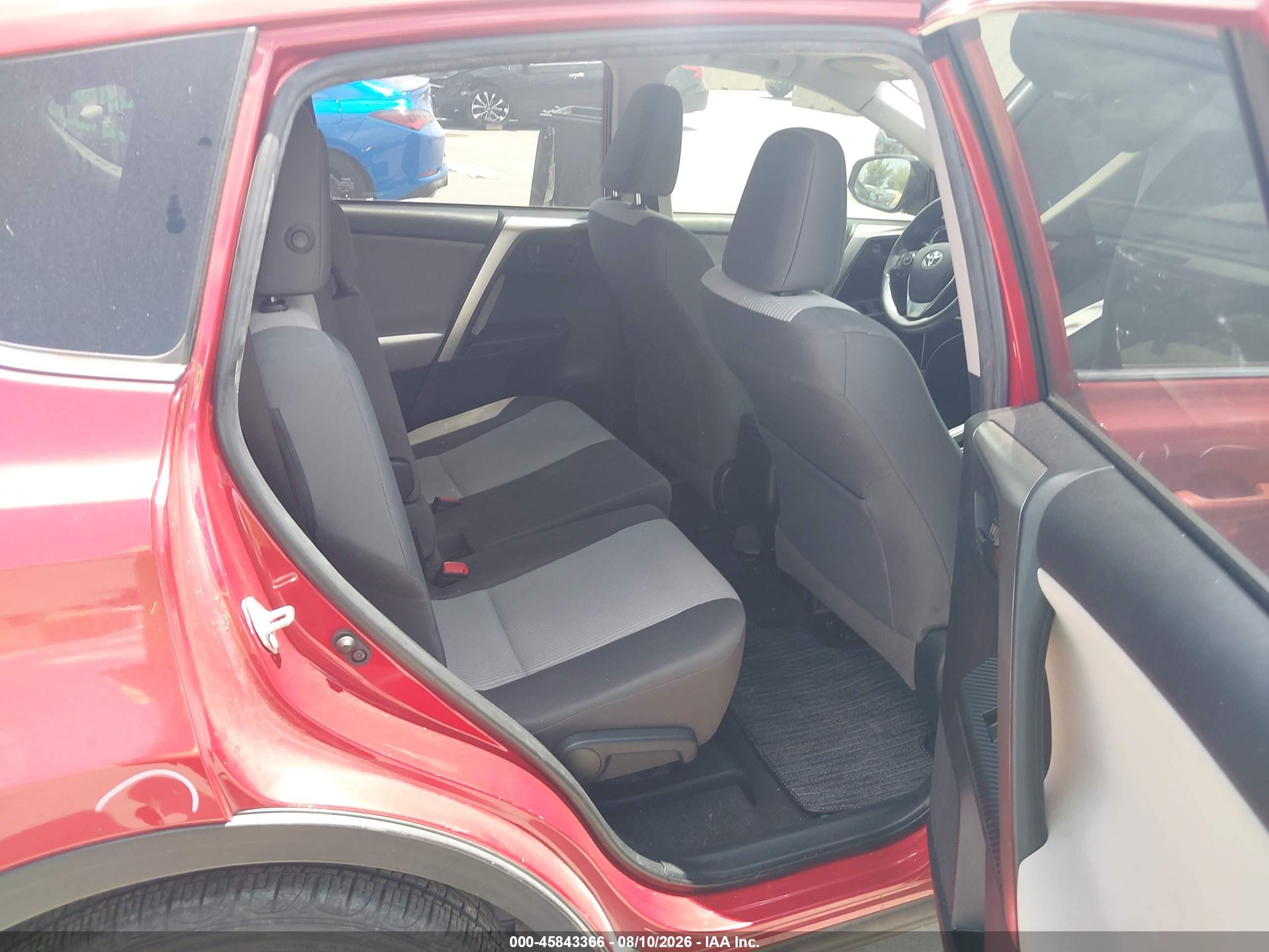 2014 Toyota Rav4 Le Красный vin: JTMZFREV9EJ012213