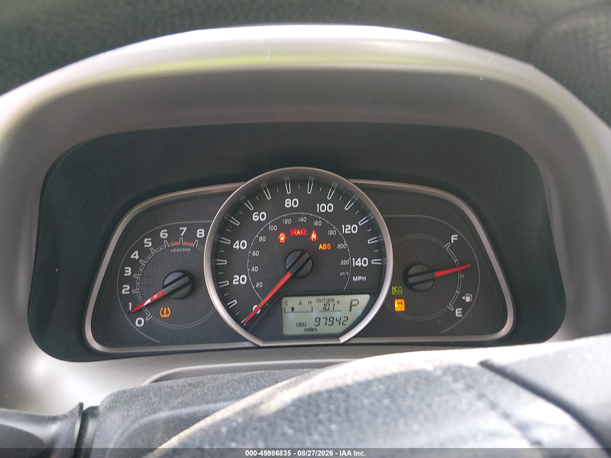 2014 Toyota Rav4 Le Red vin: JTMZFREV9EJ017752
