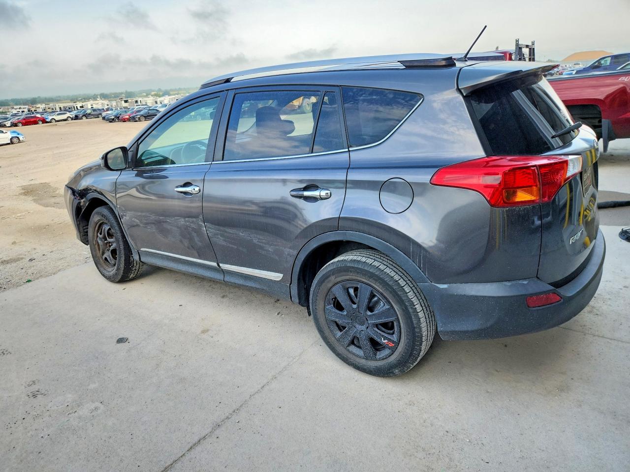 2014 Toyota Rav 4 Серый vin: JTMZFREV9EJ020411