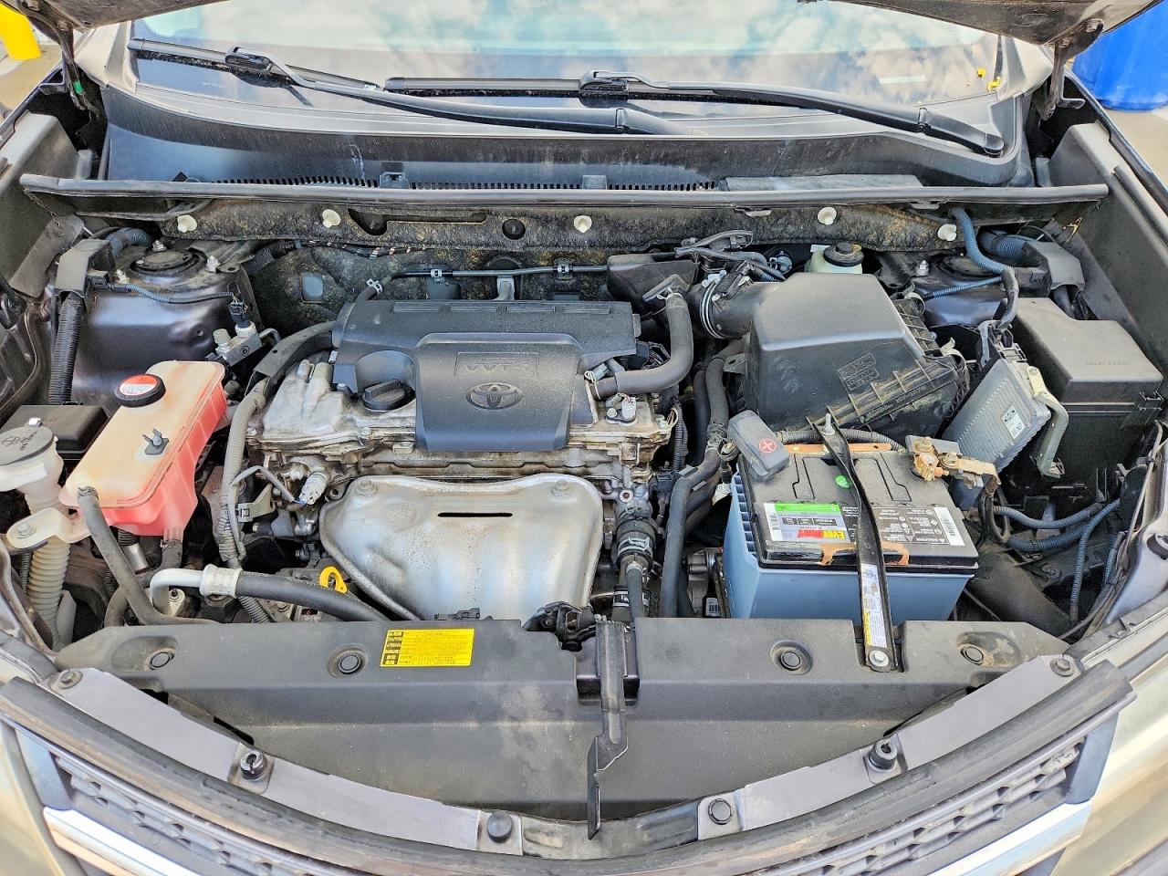 2014 Toyota Rav 4 Серый vin: JTMZFREV9EJ020411