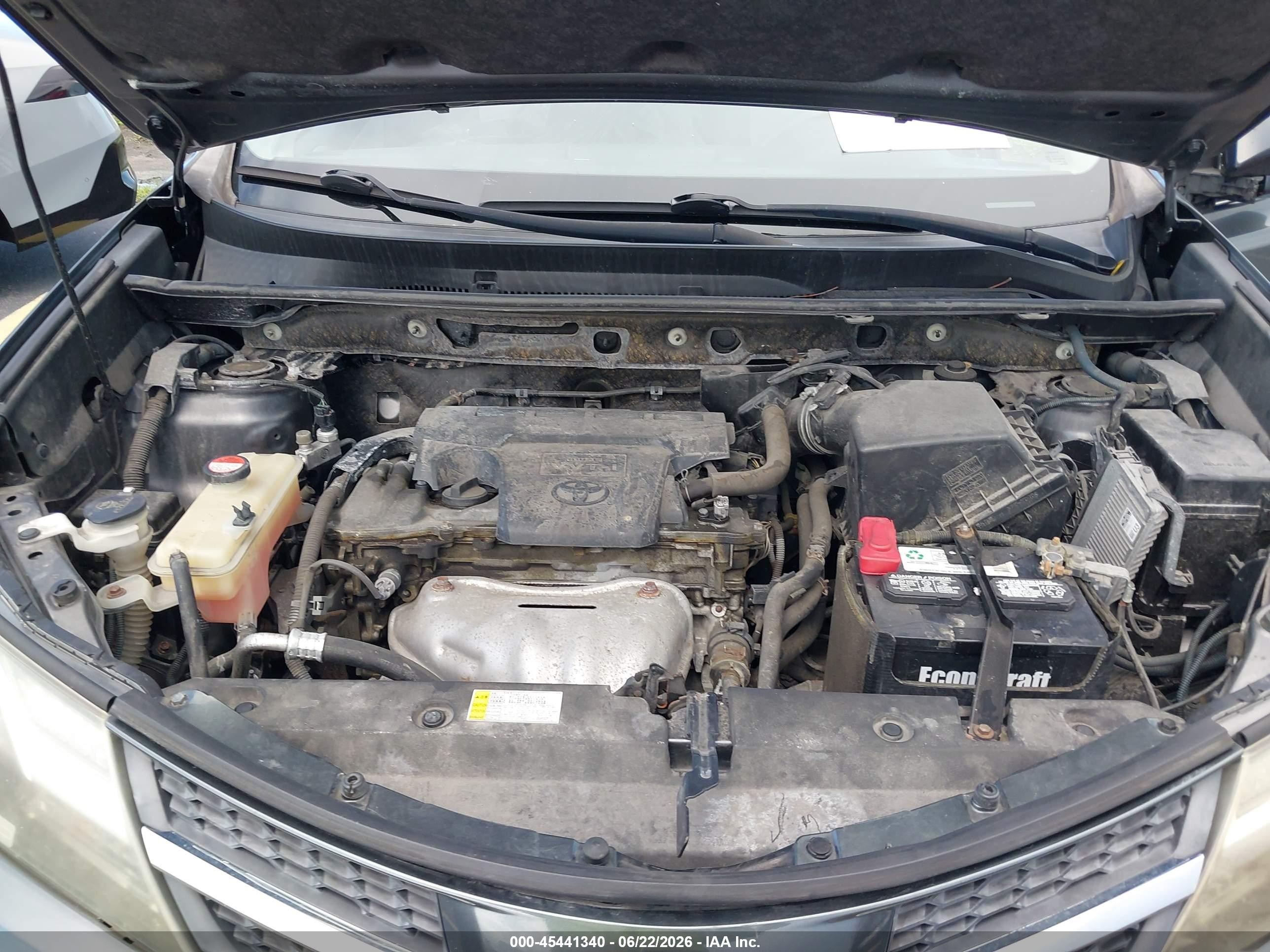 2015 Toyota Rav4 Le Серый vin: JTMZFREV9FD075294