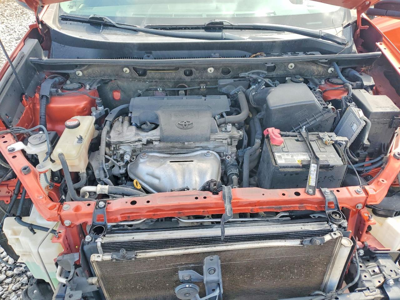 2015 Toyota Rav4 Le Red vin: JTMZFREV9FD075862