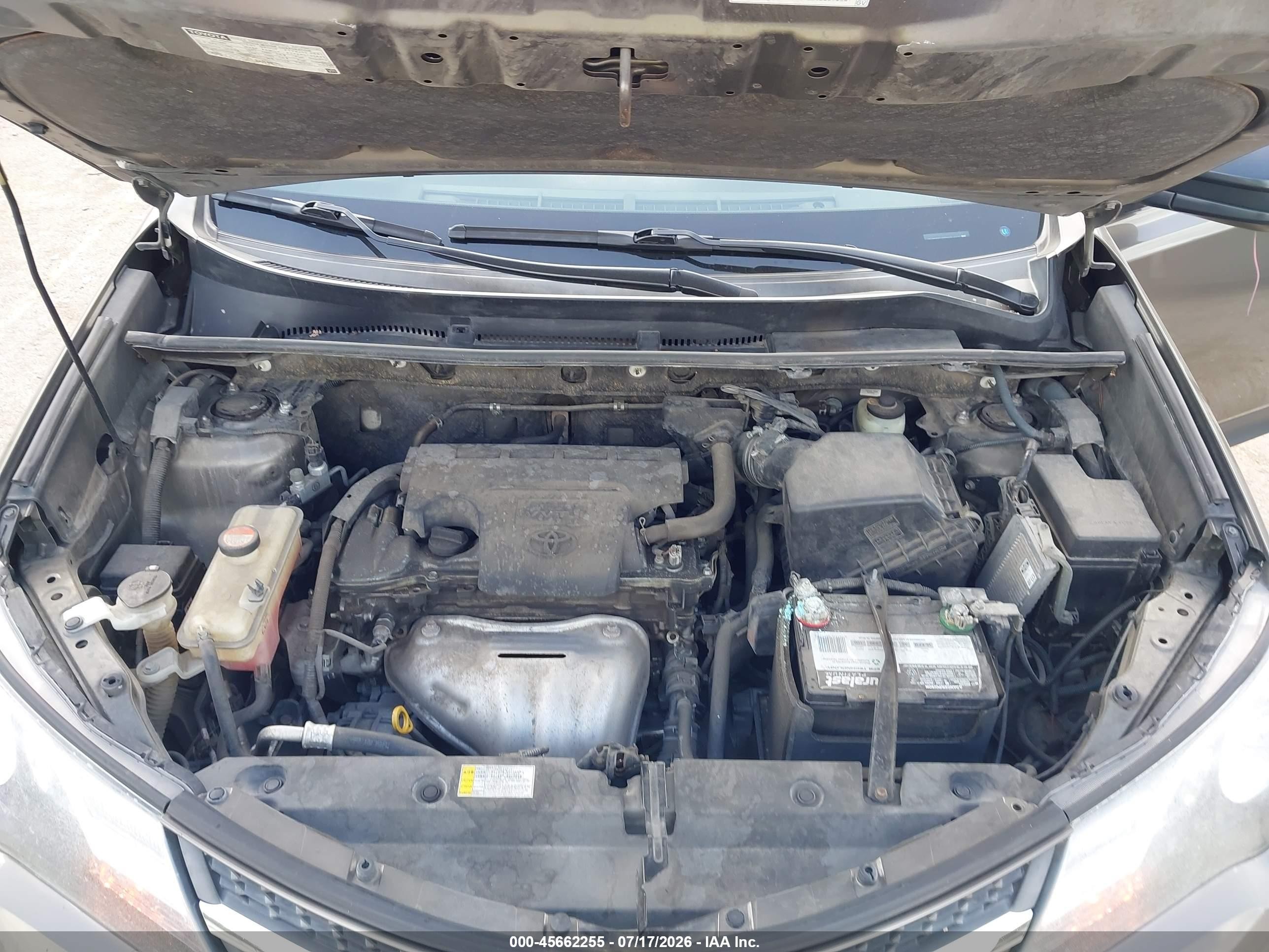 2015 Toyota Rav4 Le Dark Brown vin: JTMZFREV9FD076817