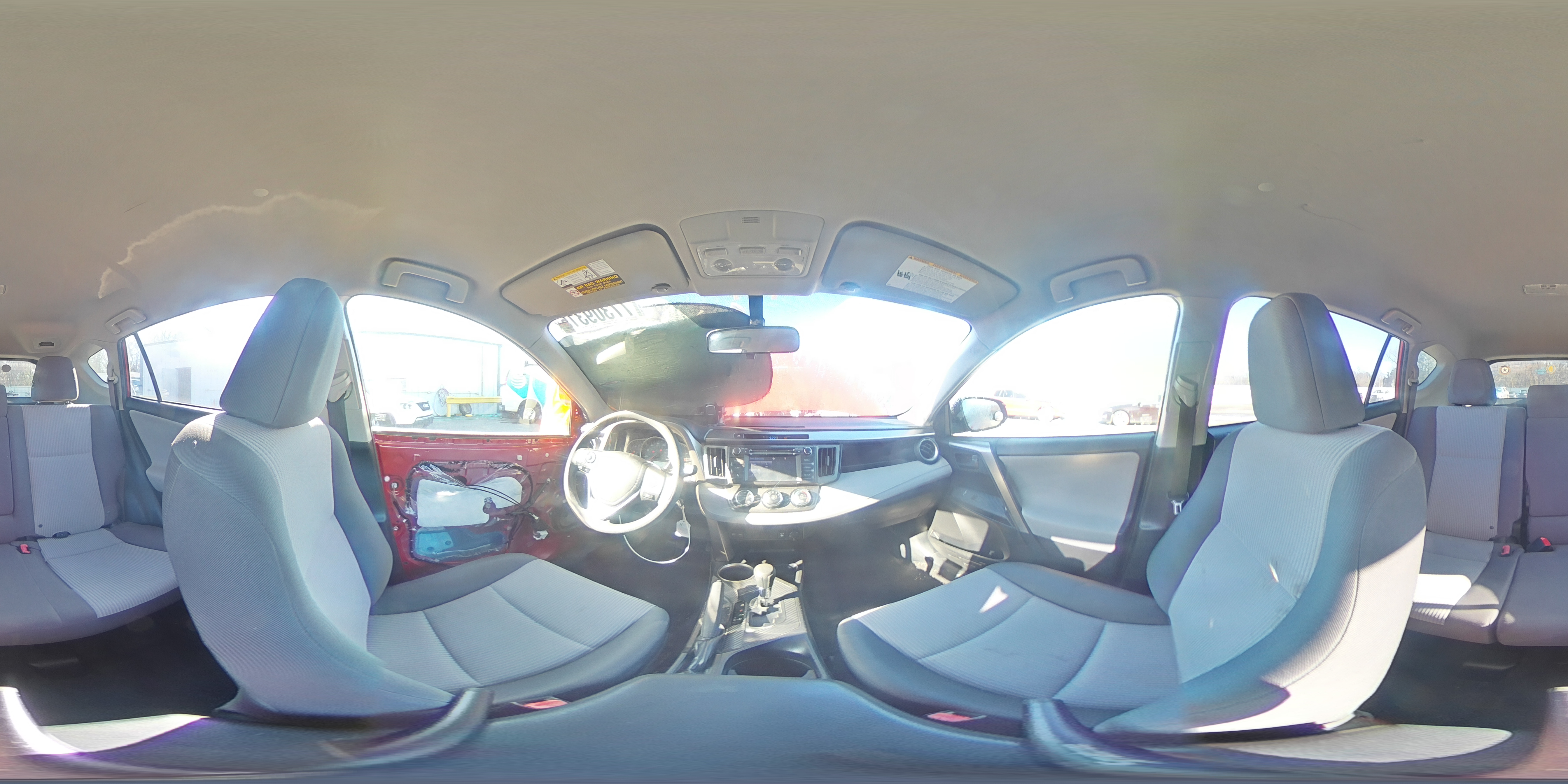 2015 Toyota Rav4 Le Red vin: JTMZFREV9FD077062