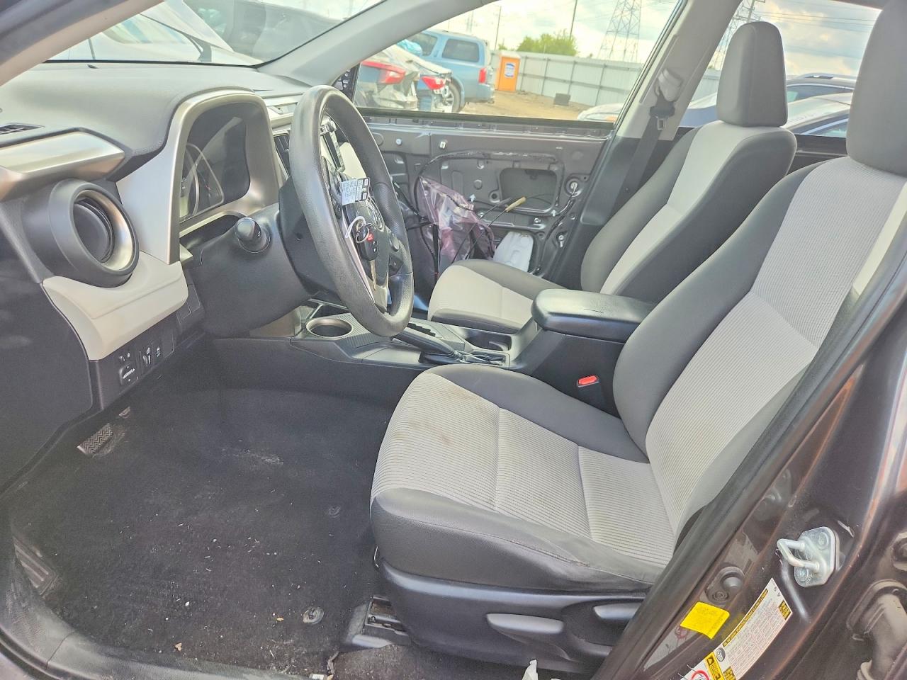 2013 Toyota Rav4 Le Gray vin: JTMZFREVXD5017430