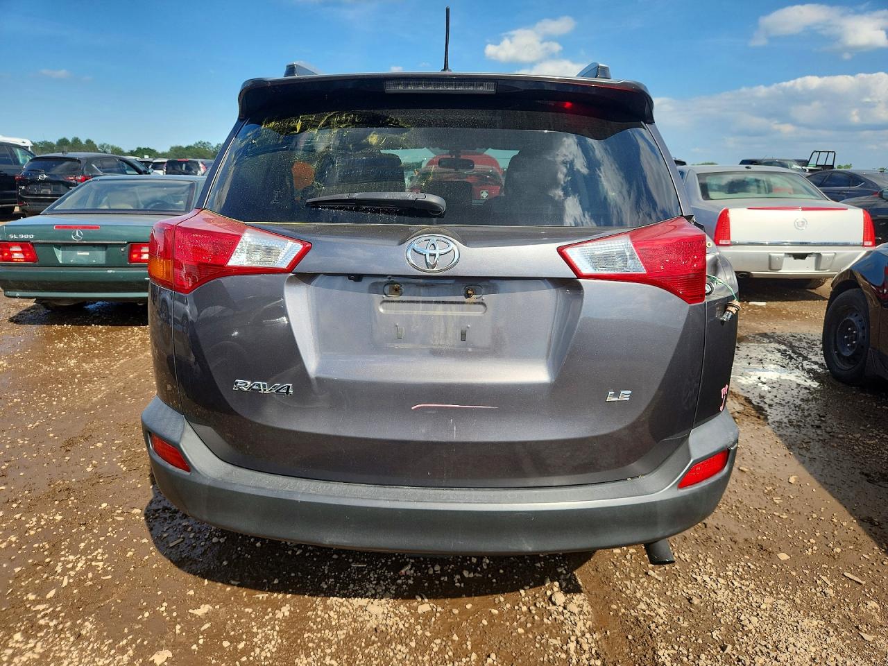 2013 Toyota Rav4 Le Gray vin: JTMZFREVXD5017430