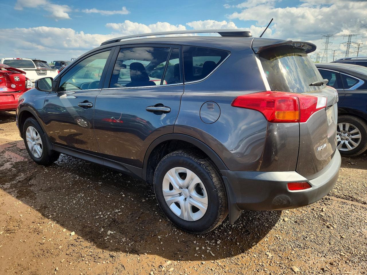2013 Toyota Rav4 Le Gray vin: JTMZFREVXD5017430